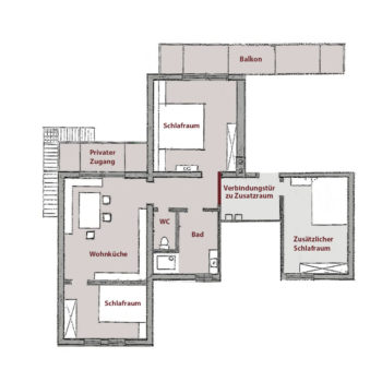 Ferienwohnung Marlene in Radstadt, Salzburger Land – Grundriss