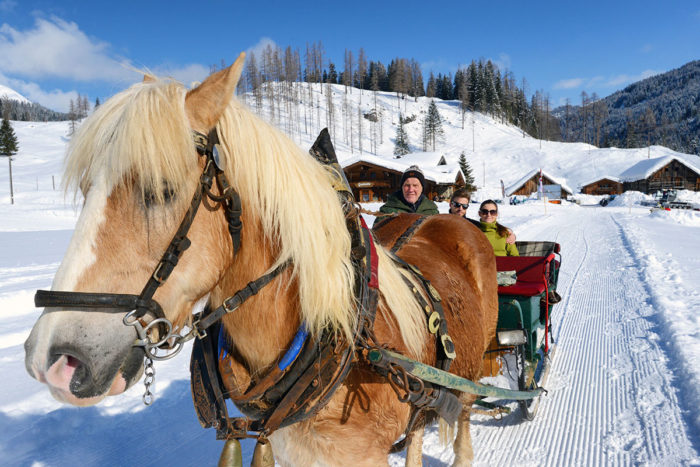 Skiurlaub & Winterurlaub in Radstadt, Ski amadé – Pferdeschlittenfahrten